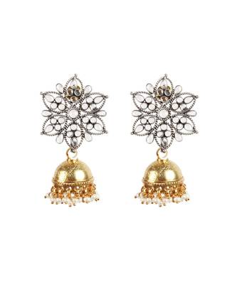 Sangeeta Boochra Silver Earrings 1
