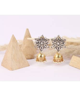 Sangeeta Boochra Silver Earrings 2