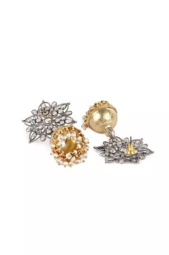 Sangeeta Boochra Silver Earrings