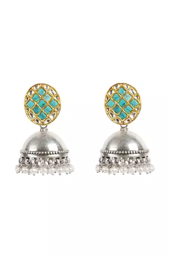 Sangeeta Boochra Silver Earrings