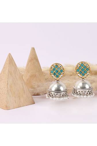 Sangeeta Boochra Silver Earrings