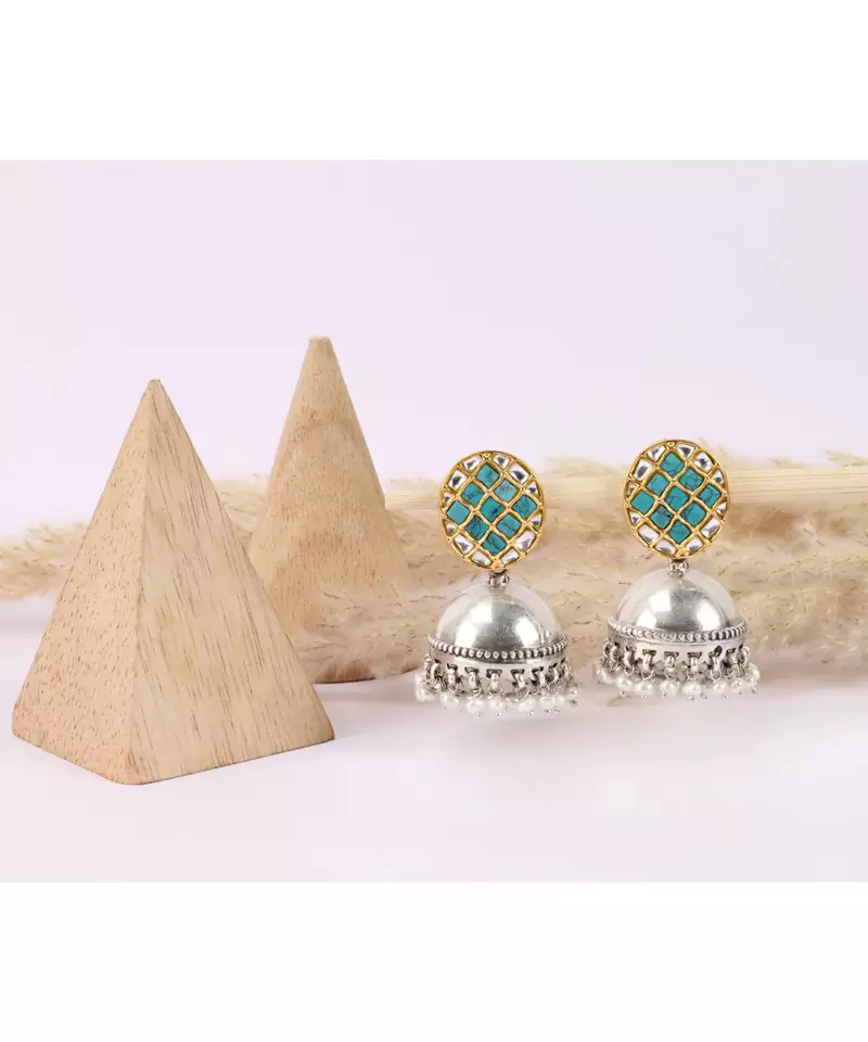 Sangeeta Boochra Silver Earrings