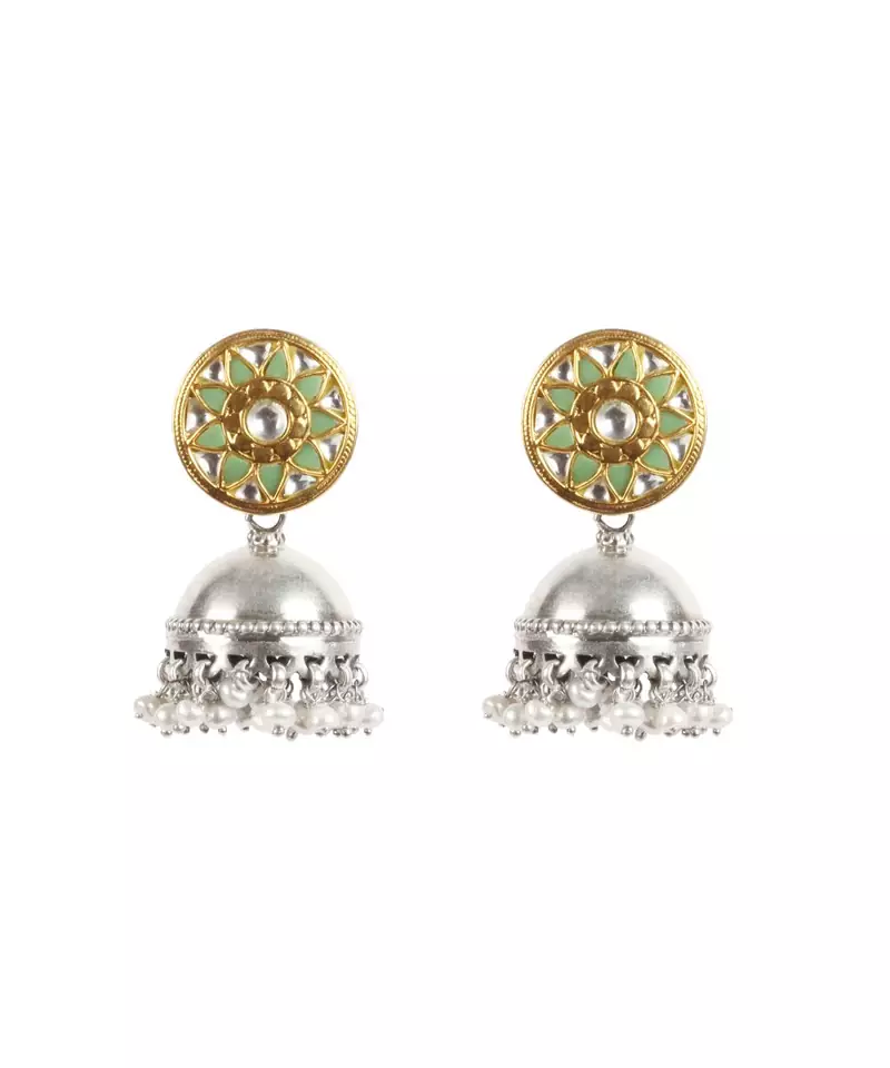 Sangeeta Boochra Silver Earrings