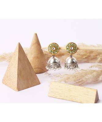 Sangeeta Boochra Silver Earrings 2