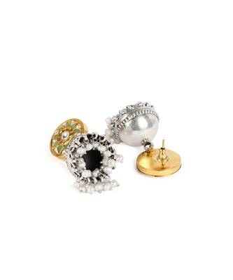 Sangeeta Boochra Silver Earrings 3
