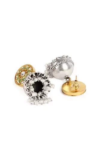 Sangeeta Boochra Silver Earrings