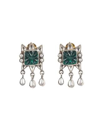 Sangeeta Boochra Silver Earrings 1