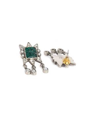 Sangeeta Boochra Silver Earrings 3