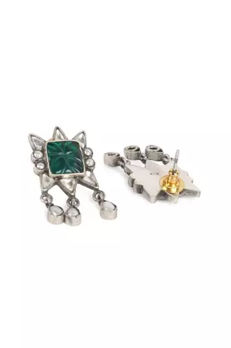 Sangeeta Boochra Silver Earrings