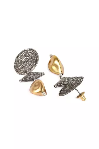 Sangeeta Boochra Silver Earrings