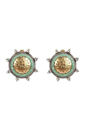 Sangeeta Boochra Silver Earrings