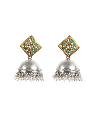 Sangeeta Boochra Silver Earrings 1