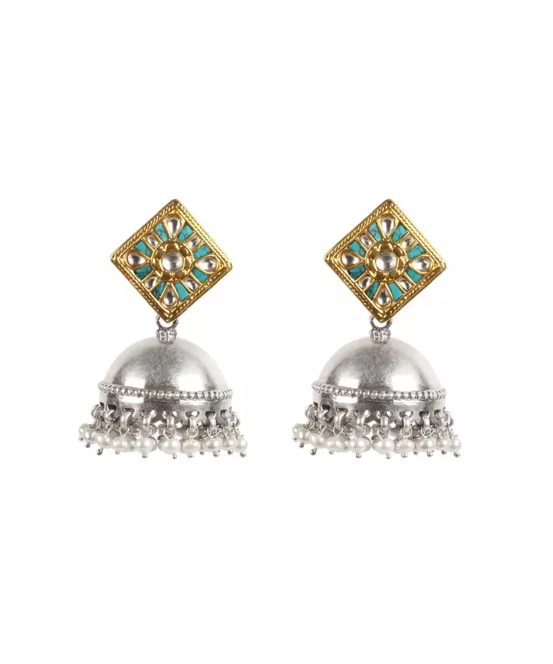 Sangeeta Boochra Silver Earrings