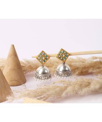 Sangeeta Boochra Silver Earrings 2