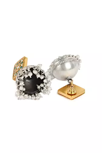 Sangeeta Boochra Silver Earrings
