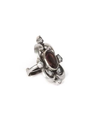 Sangeeta Boochra Silver Ring 3