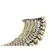Sangeeta Boochra Silver Anklet 24k Gold Plating