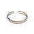 Sangeeta Boochra Silver Bangle With Gold Plating