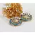 Sangeeta Boochra Silver Earrings With 24K Gold Plating