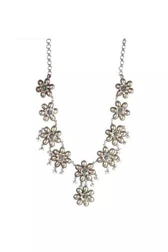 Sangeeta Boochra Silver Necklace