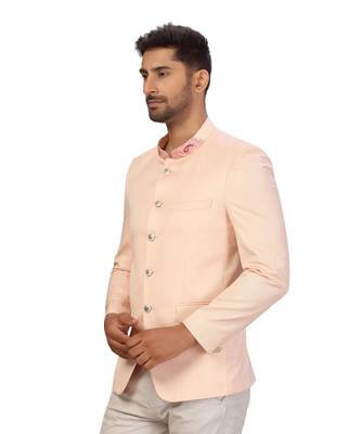 Light Peach Rayon Jodhpuri 4