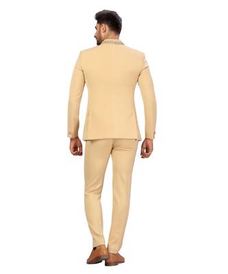 Beige embroidered jodhpuri  6