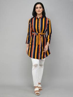 Stripe Multicolor Tunic 1