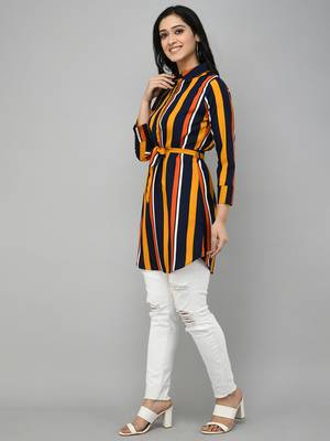 Stripe Multicolor Tunic 3