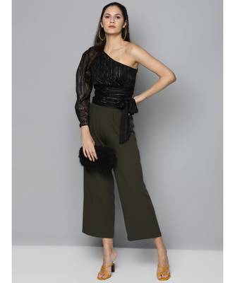 Black One Shoulder Top 4