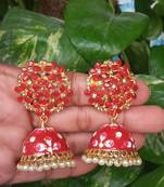 Red party-jewellery