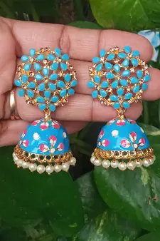 Blue party-jewellery