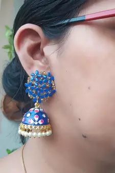 Blue party-jewellery