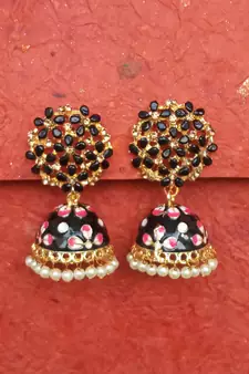 Black party-jewellery