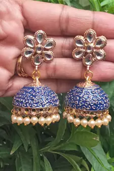 Blue party-jewellery