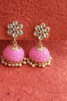 Pink party-jewellery