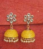 Yellow party-jewellery