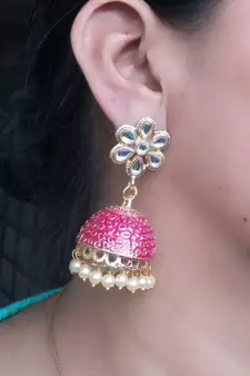 Red party-jewellery