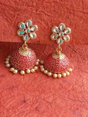 Red party-jewellery 3
