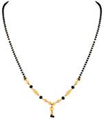 Pretty designer Gold toned Mangalsutra For Women