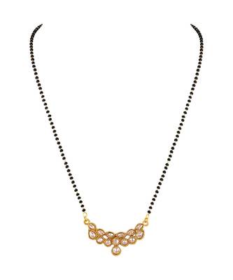 designer designer Gold toned Mangalsutra Set For Women 2