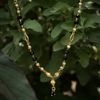 Delicate Gold toned Mangalsutra For Women 1