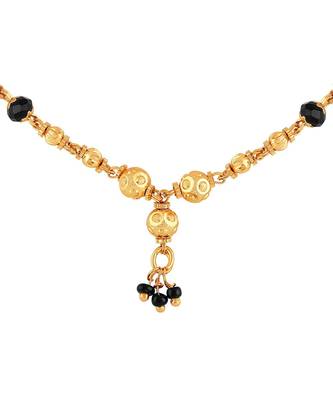 Delicate Gold toned Mangalsutra For Women 2