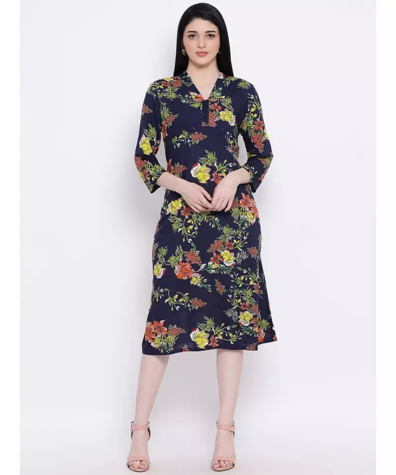 Floral Tone Up Women Dress
