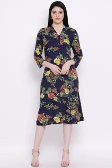 Floral Tone Up Women Dress