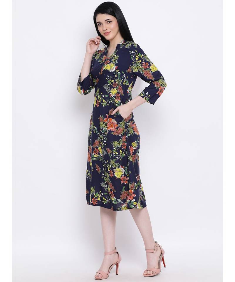 Floral Tone Up Women Dress