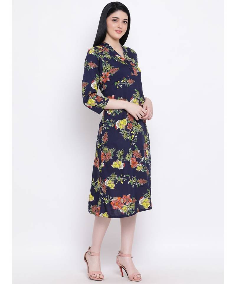 Floral Tone Up Women Dress