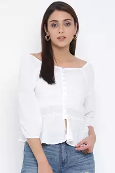 Emerald Nostalgia Women Top