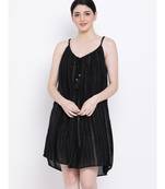 Courtney Vinaya Lurex Regular Nightwear Dress