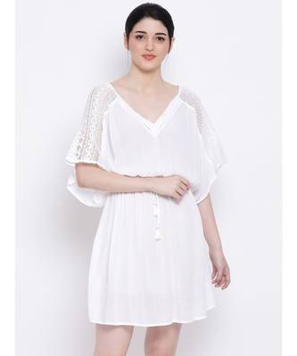 Brenda Pearl Crochet Stylized Nightwear Kaftan 1