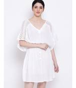Brenda Pearl Crochet Stylized Nightwear Kaftan